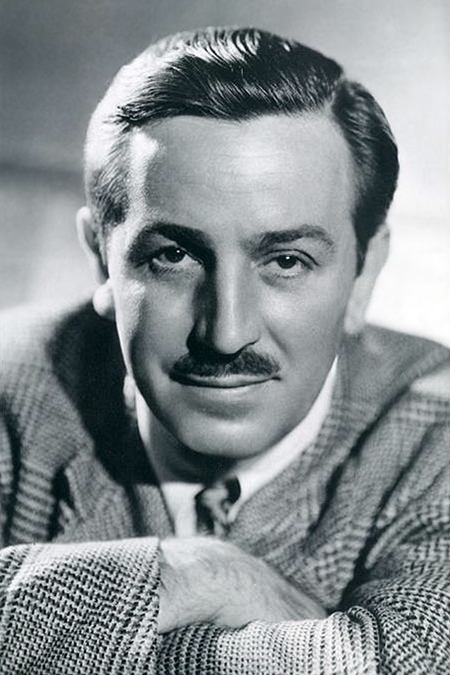 Walt Disney portrait photograph from the 1950s